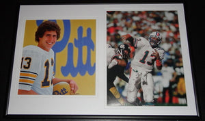 Dan Marino Framed 12x18 Pitt Panthers & Miami Dolphins Photo Set