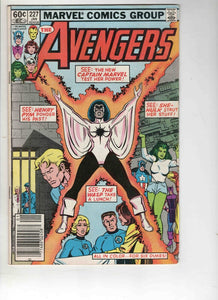 Avengers #227 1983 Marvel Comics Monica Rambeau Joins