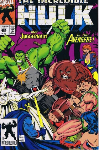 Incredible Hulk #404 ORIGINAL Vintage 1993 Marvel Comics Juggernaut Avengers