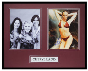 Cheryl Ladd Signed Framed 16x20 Photo Display Charlie's Angels w/ cast