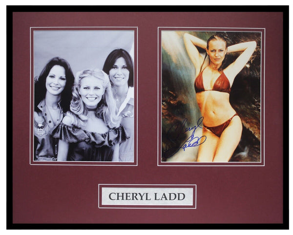 Cheryl Ladd Signed Framed 16x20 Photo Display Charlie's Angels w/ cast