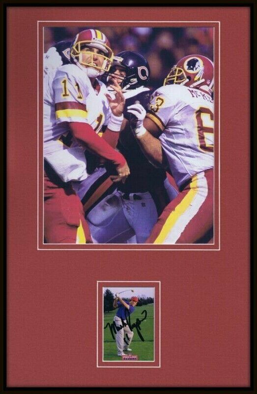 Mark Rypien Signed Framed 11x17 Photo Display Washington