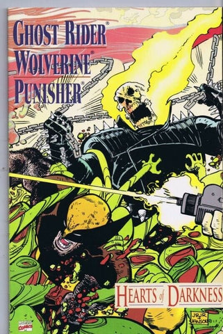 Ghost Rider Wolverine Punisher Hearts of Darkness #1 1991 Marvel Comics 