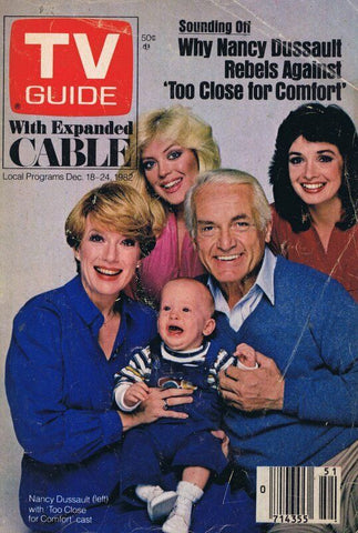 ORIGINAL Vintage Dec 18 1982 TV Guide No Label Too Close for Comfort Cast