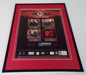 Stacked with Daniel Negreanu 2006 PS2 XBox Framed 11x14 ORIGINAL Advertisement