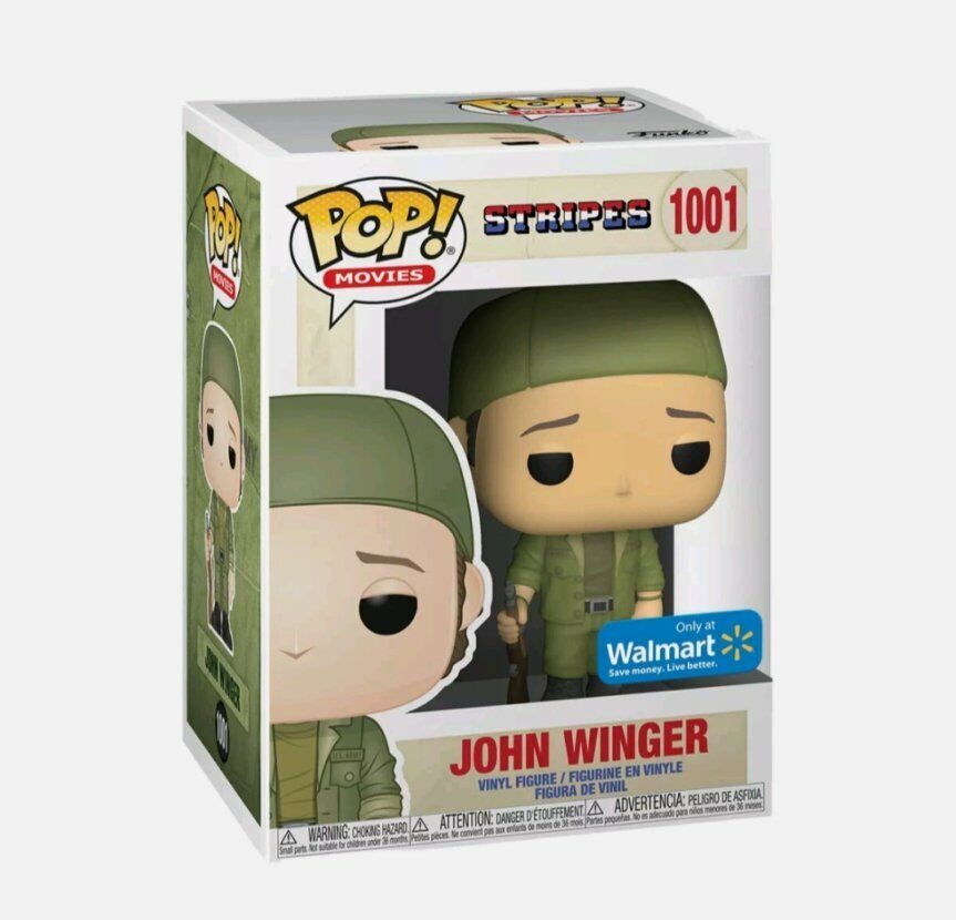 NEW SEALED 2020 Funko Pop Figure Stripes John Winger Bill Murray Walmart Exclus