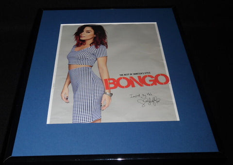 Vanessa Hudgens Facsimile Signed Framed 2016 Bongo Advertising Display