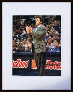 Josh Pastner Signed Framed 11x14 Photo Display Memphis Go Tigers Inscription