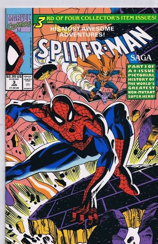 Spiderman Saga #3 ORIGINAL Vintage 1991 Marvel Comics 