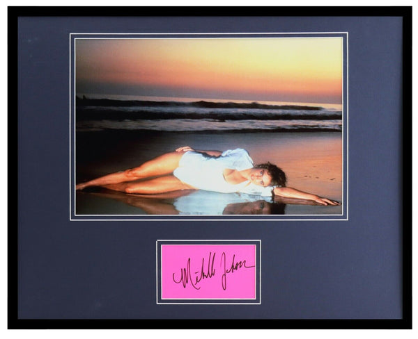 Michelle Johnson Signed Framed 16x20 Photo Display Blame it On Rio