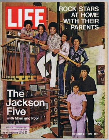 ORIGINAL Vintage Life Magazine September 24 1971 Jackson Five 5 Michael