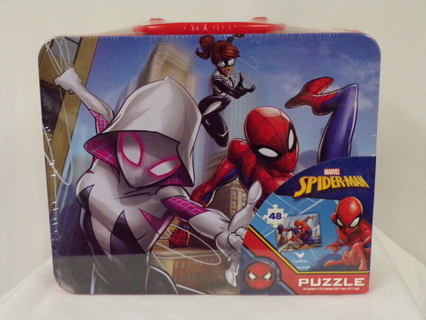 NEW SEALED Marvel Spider-Man Lunch Box & Puzzle Set Spider-Gwen