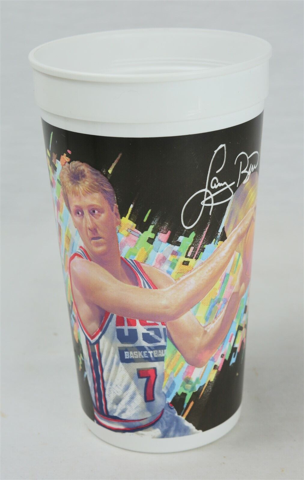 VINTAGE 1992 McDonald's Dream Team USA Larry Bird Plastic Cup