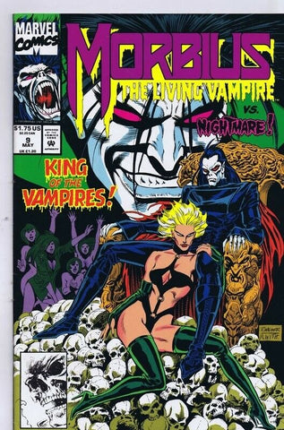 Morbius the Living Vampire #9 ORIGINAL Vintage 1993 Marvel Comics GGA