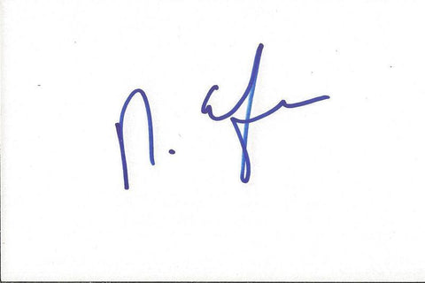 Bodhi Elfman Signed 4x6 Index Card Collateral Enemy of the State