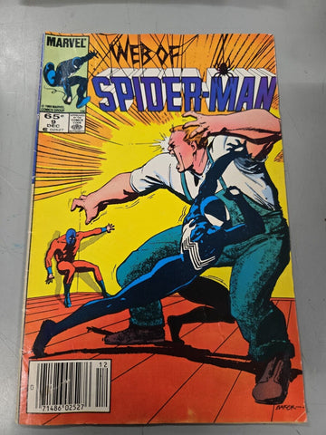 Web of Spider-Man #9 ORIGINAL Vintage 1985 Marvel Comics 