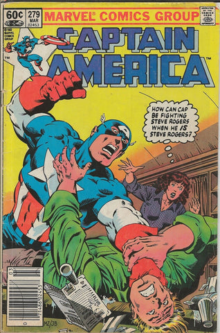 Captain America #279 ORIGINAL Vintage 1983 Marvel Comics 