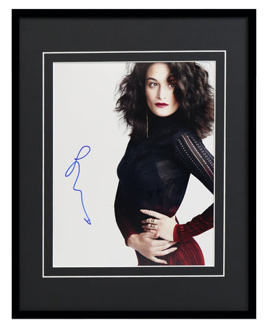 Jenny Slate Signed Framed 11x14 Photo Display AW SNL Harley Quinn Bob's Burgers