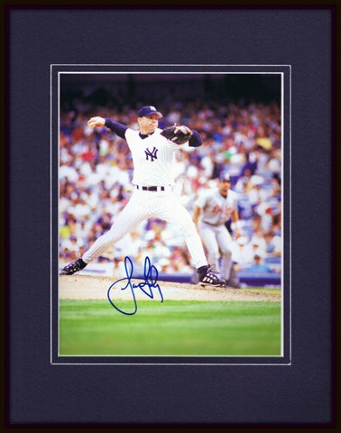 Jason Grimsley Signed Framed 11x14 Photo Display JSA Yankees