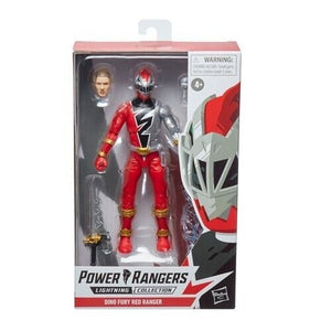 NEW SEALED 2022 Power Rangers Lightning Collection Dino Fury Red Ranger Figure