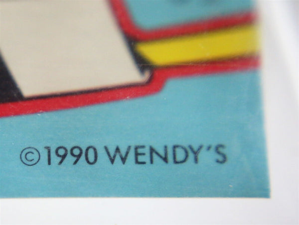 VINTAGE SEALED 1990 Wendy's Restaurant Baked Potato Fast Food Racers 