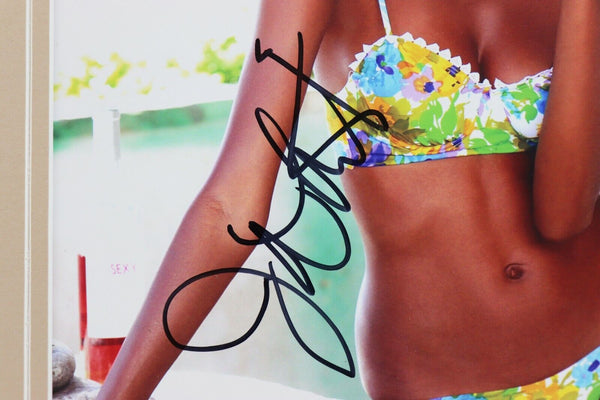 Jessica White Signed Framed 16x20 Bikini Photo Set AW 