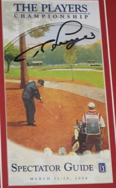 Bernhard Langer Signed Framed 11x17 Photo Display 1985 Masters