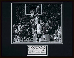 Artis Gilmore Signed Framed 11x14 Photo Display Spurs Jacksonville