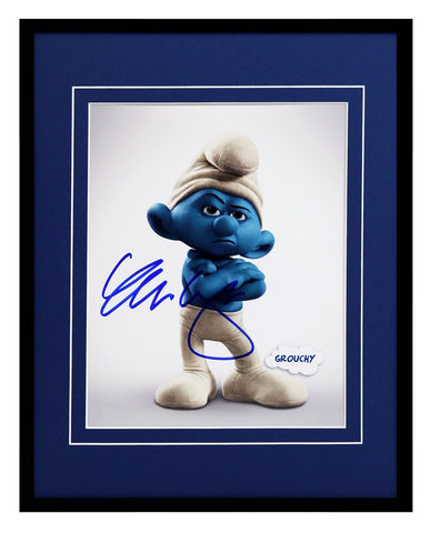 George Lopez Signed Framed 11x14 Photo Display AW Smurfs