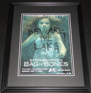 Bag of Bones 2011 Framed ORIGINAL 11x14 Advertisement Pierce Brosnan A&E