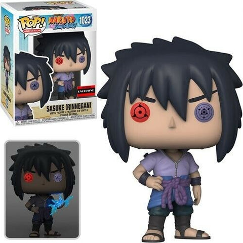 NEW SEALED 2022Funko Pop Figure Naruto Sasuke Rinnegan AAA Exclusive