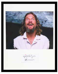 Jeff Bridges Signed Framed 11x14 Big Lebowski Photo Display PREMIERE