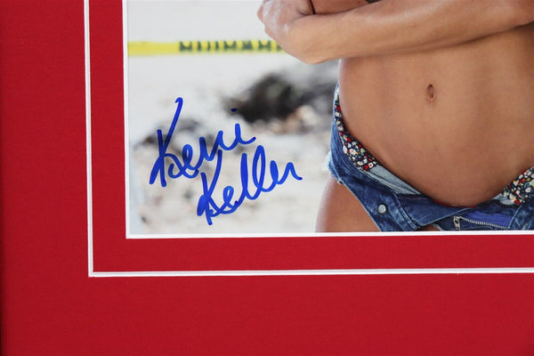 Kerri Keller Signed Framed 11x14 Photo Display AW