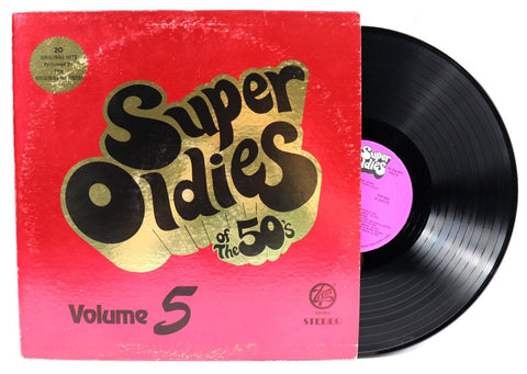 VINTAGE Super Oldies of the 50s Volume 5 LP Vinyl Record Album