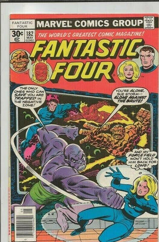 Fantastic Four #182 ORIGINAL Vintage 1977 Marvel Comics The Brute