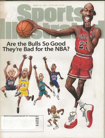 ORIGINAL Vintage March 10 1997 Sports Illustrated Magazine Michael Jordan