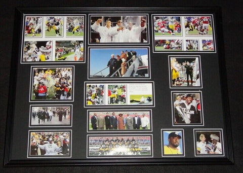 Super Bowl XLIII Pittsburgh Steelers Framed 18x24 Photo Collage Display