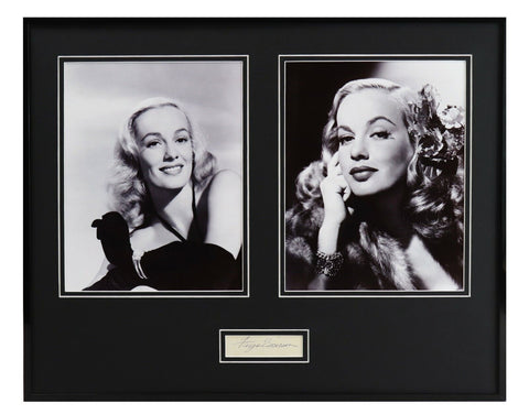 Faye Emerson Signed Framed 16x20 Photo Set