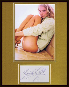 Jodie Kidd Signed Framed 11x14 Photo Display 