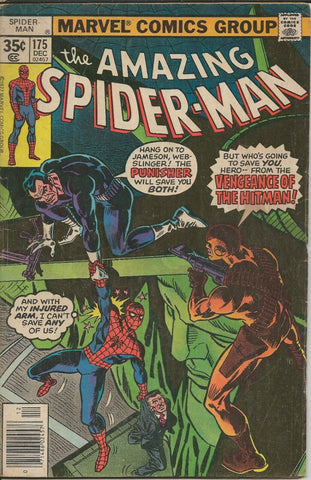 Amazing Spiderman #175 ORIGINAL Vintage 1977 Marvel Comics Punisher