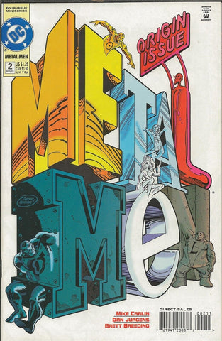 Metal Men #2 ORIGINAL Vintage 1993 DC Comics