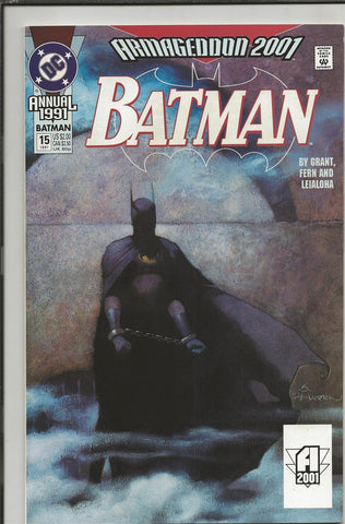 Batman Annual #15 ORIGINAL Vintage 1991 DC Comics 