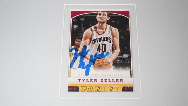 Tyler Zeller Signed Framed 11x17 Photo Display North Carolina on USS Carl Vinson