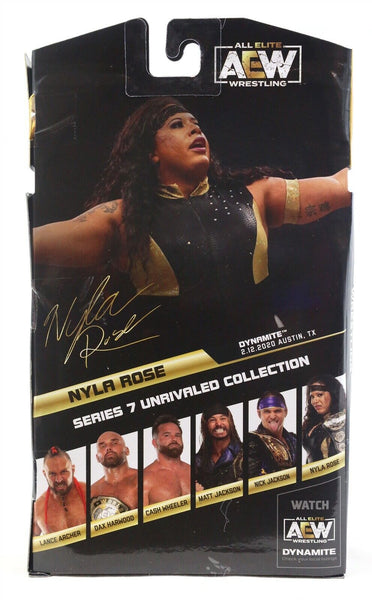 NEW SEALED 2022 AEW Unrivaled Nyla Rose Action Figure