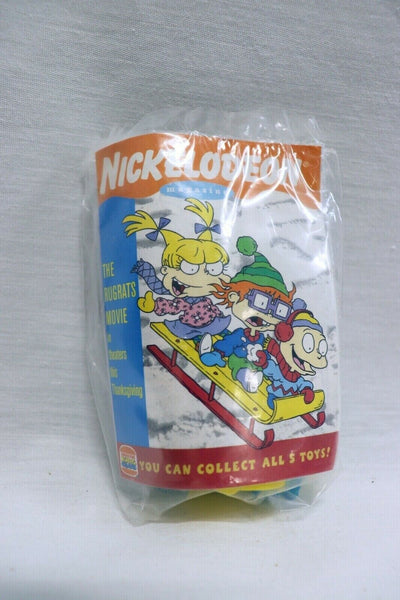 VINTAGE SEALED 1998 Burger King Rugrats Chuckie Action Figure