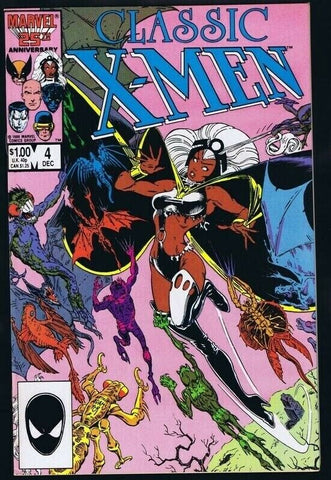 Classic X Men #4 ORIGINAL Vintage 1986 Marvel Comics Reprints Uncanny X Men 96