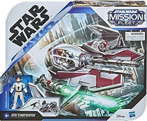 NEW SEALED Star Wars Mission Fleet Obi Wan Kenobi Jedi Star Fighter