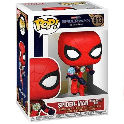 NEW SEALED 2022 Funko Pop Figure Spider-Man: No Way Home Integrated Suit