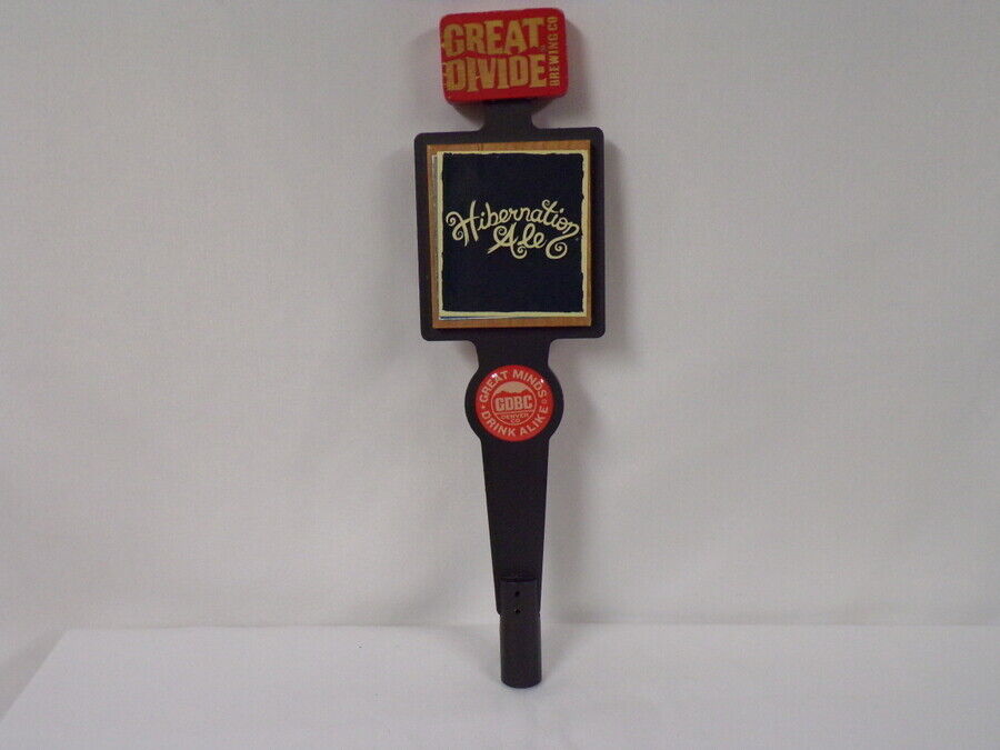 ORIGINAL Great Divide Brewing Company Hibernation Ale Beer Tap Handle  