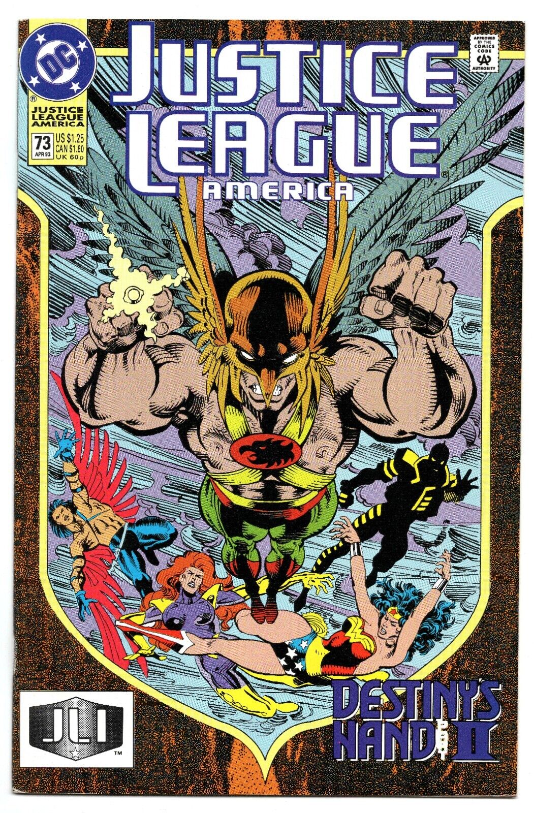 Justice League America #73 VINTAGE 1993 DC Comics